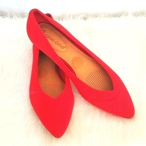 Corso Como Julia Knit Pointed Ballerina Flat